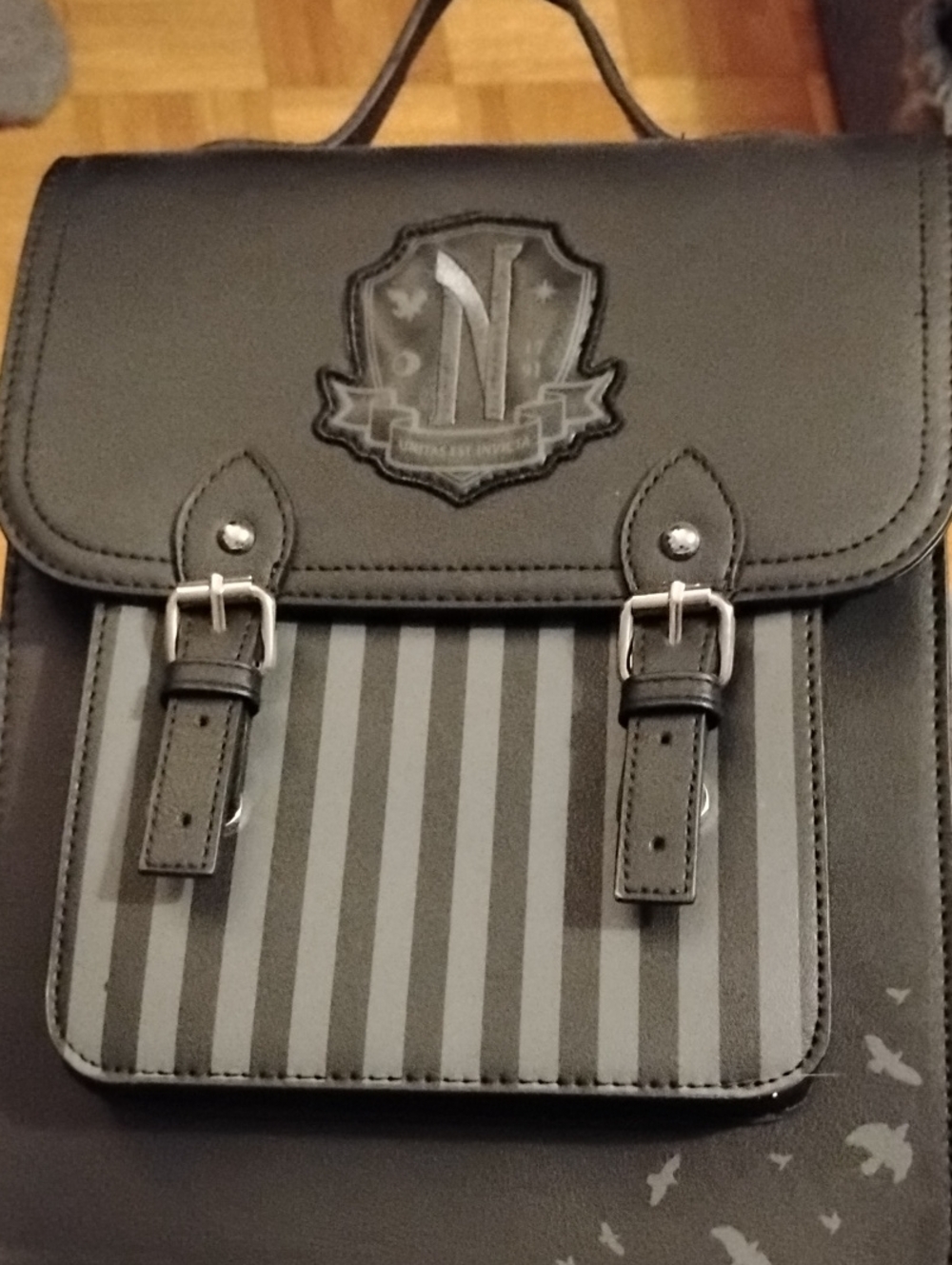 Black Never More Wednesday Backpack